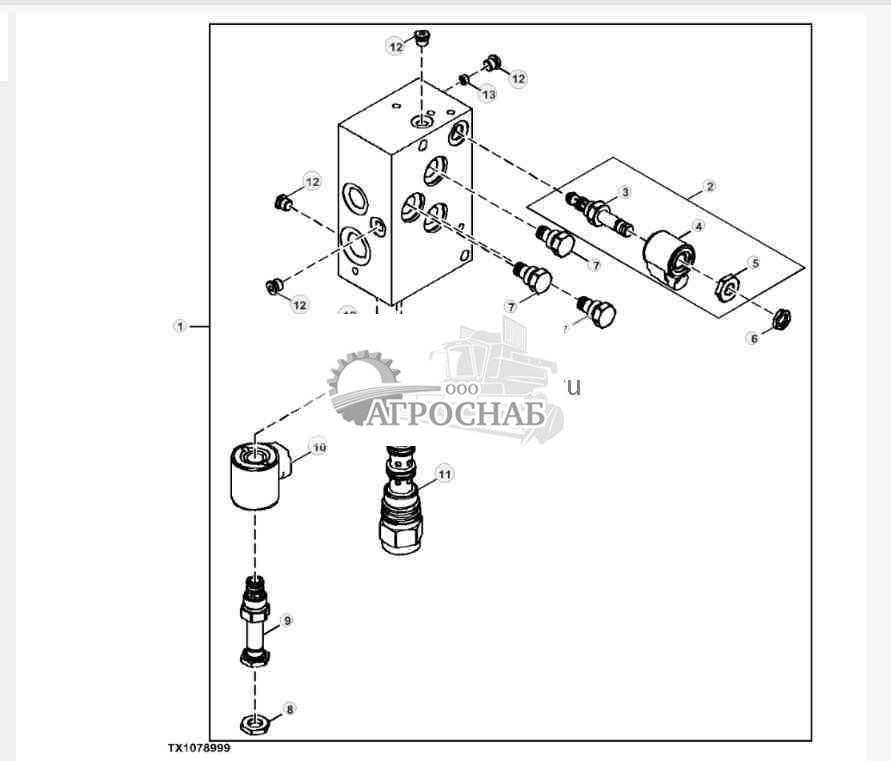 Компоненты соленоидного клапана 